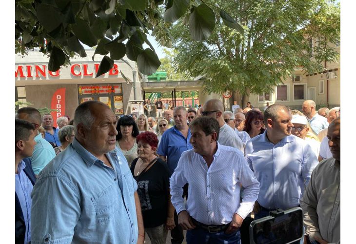 Бойко Борисов в Стамболийски Бойко Борисов в Стамболийски